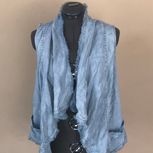 Style & Co‎ Denim Vest Size M NWT - Picture 1 of 7
